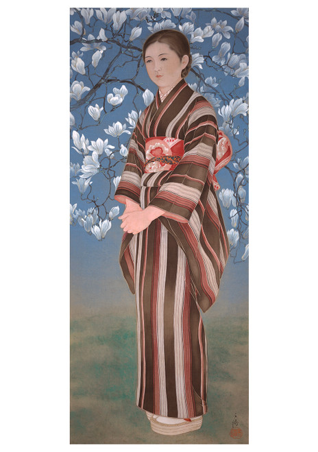 Chiura Obata: Maiden of Northern Japan Notecard