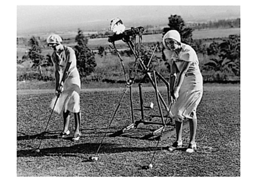Golf Lesson Postcard