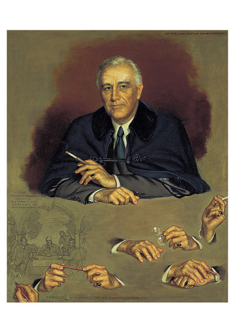 Franklin D. Roosevelt Postcard - Pack of 6