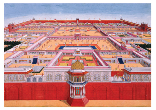 Red Fort at Delhi Postcard - Pack of 6