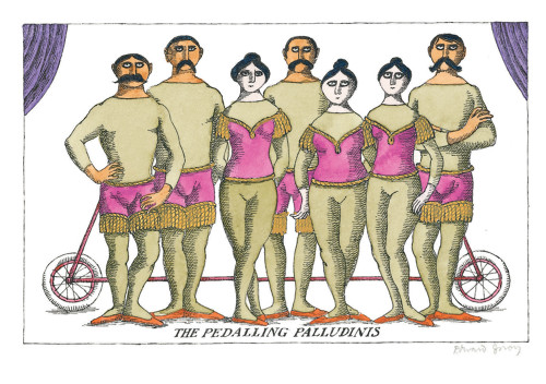 The Pedalling Palludinis Postcard - Pack of 6