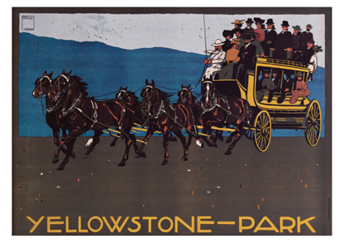 Yellowstone-Park Postcard - Pack of 6