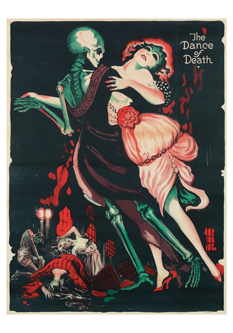 The Dance of Death Postcard - Pack of 6