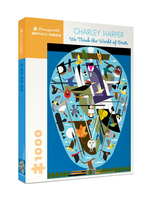 Charley Harper: The World of Birds 1000-Piece Jigsaw Puzzle Charley Harper: The World of Birds 1000-Piece Jigsaw Puzzle