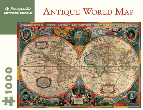 ジグソーパズル The Atlas - Old Map jigsaw puzzle 1000p. ジグソーパズル The Atlas - Old Map jigsaw puzzle 1000p