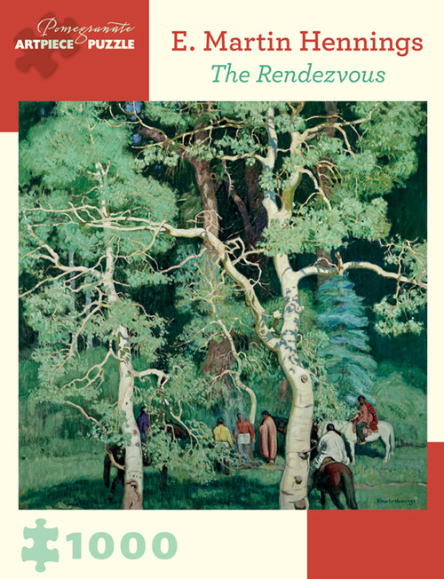 E. Martin Hennings: The Rendezvous 1,000-piece Jigsaw Puzzle - Pack of 1