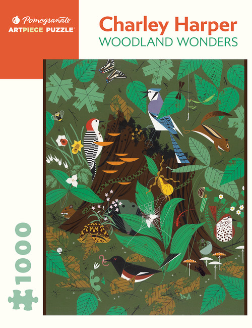 Charley Harper: Woodland Wonders 1,000-piece Jigsaw Puzzle