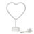 NEON EFFECT LED LAMP - IT'S A SIGN - HEART