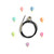 MAGNETIC WIRE PHOTO HOLDER