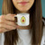 2 COFFEE MUGS - ESPRESSO FOR TWO - AVOCADO