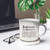 NEW BONE CHINA PORCELAIN MUG - CUP-PUCCINO - BOOK LOVER