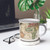 NEW BONE CHINA PORCELAIN MUG - CUP-PUCCINO - TRAVEL