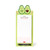 MAGN. NOTEPAD WITH 60 SHEETS - DON'T FORGET - AVOCADO