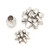 SET OF TWO BOWS AND A RIBBON - BOWS & RIBBON SET - SILVER