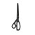 STAINLESS STEEL SCISSORS - CUTTING LINE - BLACK