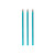 3 PCS  ERASABLE PEN REFILLS - ERASABLE PEN REFILLS - TURQUOISE