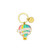 ENAMEL KEY RING - WHAT A KEY RING - AIR BALLOON