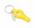 TROIKA HARIBO PACIFIER CHARM KEY RING - YELLOW