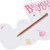 LARGE GREETING CARD - GREETING CARD - BABY GIRL - BABY BORN