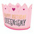PARTY GREETING CARDS - QUEEN CROWN - PACK OF 5