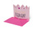 LARGE GREETING CARD - GREETING CARD - QUEEN CROWN - QUEEN