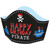 LARGE GREETING CARD - GREETING CARD - PIRATE - SKULL