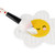 MAKE-UP BRUSH CLEANING PAD - BRUSH IT OFF! - DAISY