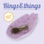 CERAMIC PLATE - RINGS & THINGS - MAGIC