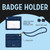 BADGE HOLDER - STARS