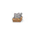 ENAMEL METAL PIN - PIN YOUR STYLE! - KITTY