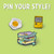 ENAMEL METAL PIN - PIN YOUR STYLE! - BOOK LOVER