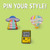 ENAMEL METAL PIN - PIN YOUR STYLE! - GAME LOVER