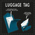 LUGGAGE TAG - PETROL BLUE