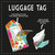 LUGGAGE TAG - FLOWERS
