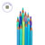 SET OF 12 COLOURING PENCILS - LIVE COLOURFULLY - OCEAN PALETTE
