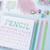 SET OF 12 COLOURING PENCILS - LIVE COLOURFULLY - OCEAN PALETTE