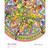 Erin E. Hunter: Floral Compass 500-Piece Circular Jigsaw Puzzle