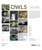 Owls: Jeannine Chappell 2025 Wall Calendar