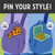 ENAMEL METAL PIN - PIN YOUR STYLE! - PIZZA