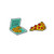 ENAMEL METAL PIN - PIN YOUR STYLE! - PIZZA