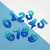 CAKE CANDLE - HAPPY BIRTHDAY CANDLE - BLUE - 0