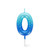 CAKE CANDLE - HAPPY BIRTHDAY CANDLE - BLUE - 0