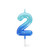 CAKE CANDLE - HAPPY BIRTHDAY CANDLE - BLUE - 2