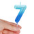 CAKE CANDLE - HAPPY BIRTHDAY CANDLE - BLUE - 7