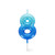 CAKE CANDLE - HAPPY BIRTHDAY CANDLE - BLUE - 8