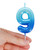 CAKE CANDLE - HAPPY BIRTHDAY CANDLE - BLUE - 9