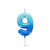 CAKE CANDLE - HAPPY BIRTHDAY CANDLE - BLUE - 9