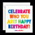 D125 celebrate who you are (ea)
