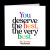 D359 card - you deserve the best (ea)