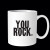 GD209 mug - you rock. (ea)